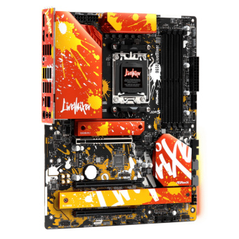 Материнская плата Asrock B650 LIVEMIXER SocketAM5 AMD B650 4xDDR5 ATX AC`97 8ch(7.1) 2.5Gg RAID+HDMI+DP от магазина РЭССИ