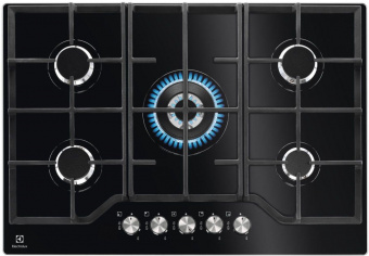 Газовая варочная поверхность Electrolux KGG75362K черный от магазина РЭССИ
