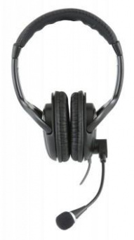 Наушники с микрофоном Sven AP-670MV черный 2.5м мониторные оголовье (SV-0410670MV) от магазина РЭССИ