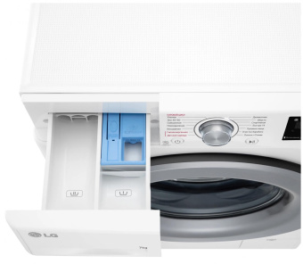 Стиральная машина LG F2V3HS4W класс: A загр.фронтальная макс.:7кг белый инвертер от магазина РЭССИ