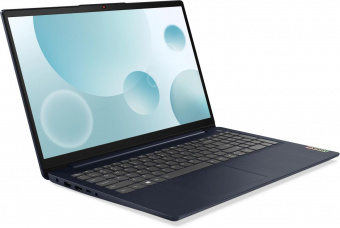 Ноутбук Lenovo IdeaPad 3 15IAU7 Core i5 1235U 8Gb SSD512Gb Intel Iris Xe graphics 15.6" IPS FHD (1920x1080) noOS blue WiFi BT Cam (82RK003WRK) от магазина РЭССИ