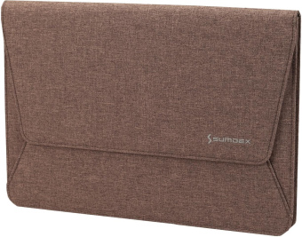 Чехол для ноутбука 13.3" Sumdex ICM-132BR коричневый нейлон от магазина РЭССИ