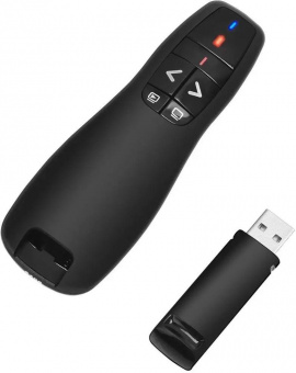 Презентер Logitech R400 Radio USB (10м) черный от магазина РЭССИ