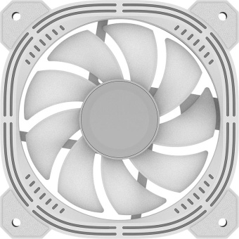 Вентилятор для корпуса Formula Nulight 12WH ARPW Reverse ARGB 120х120x25 белый 4-pin 25.34дБ (NULIGHT 12WH ARPW REVERSE) Ret от магазина РЭССИ