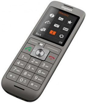 Трубка доп. Dect Gigaset CL660HX HSB RUS черный для CL660 от магазина РЭССИ