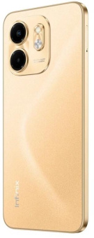 Смартфон Infinix X6532 Smart 9 128Gb 3Gb золотой моноблок 3G 4G 2Sim 6.7" 720x1600 Android 14 13Mpix 802.11 a/b/g/n/ac GPS GSM900/1800 GSM1900 TouchSc Protect FM microSD max2048Gb от магазина РЭССИ