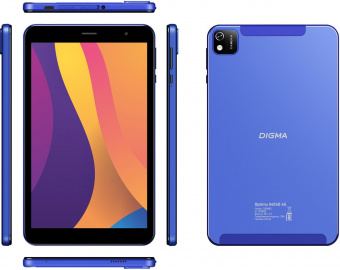 Планшет Digma Optima 8404D 4G SC9863 (1.6) 8C RAM4Gb ROM64Gb 8" IPS 1920x1200 3G 4G Android 12 синий 5Mpix 2Mpix BT GPS WiFi Touch microSD 128Gb 4000mAh от магазина РЭССИ