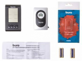Погодная станция Buro H103G серебристый/черный от магазина РЭССИ