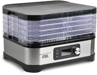 Сушка для фруктов и овощей GFGril GFD-001 6под. 500Вт серебристый от магазина РЭССИ