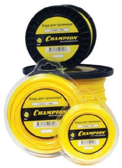 Леска для садовых триммеров Champion C5024 d=2мм L=15м от магазина РЭССИ