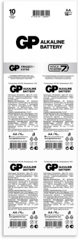 Батарея GP Alkaline 15ARHCP4m4-2CR4 AA (16шт) блистер от магазина РЭССИ