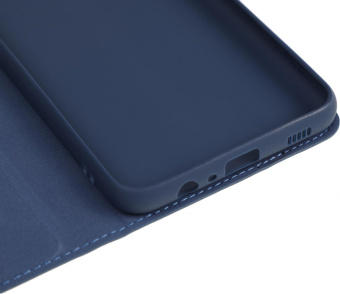 Чехол (флип-кейс) DF для Samsung Galaxy A02 sFlip-85 синий (DF SFLIP-85 (BLUE)) от магазина РЭССИ