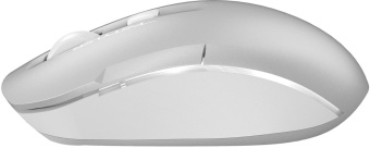Мышь A4Tech Fstyler FB26CS Air серебристый/белый оптическая (2000dpi) silent беспроводная BT/Radio USB для ноутбука (4but) от магазина РЭССИ