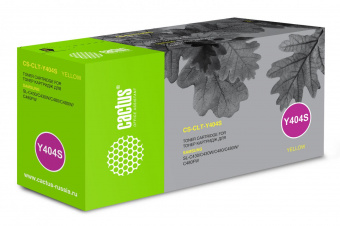 Картридж лазерный Cactus CS-CLT-Y404S CLT-Y404S желтый (1000стр.) для Samsung SL-C430/C430W/C480/C480W/C480FW от магазина РЭССИ