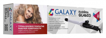 Щипцы Galaxy GL 4603 40Вт макс.темп.:200С покрытие:турмалиновое черный от магазина РЭССИ