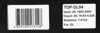 Блок питания TopON 64071 90W 19.5V-19.5V 4.62A от бытовой электросети от магазина РЭССИ