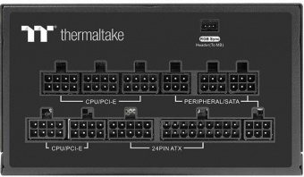 Блок питания Thermaltake ATX 850W Toughpower GF2 ARGB 80+ gold 24+2x(4+4) pin APFC 140mm fan color LED 9xSATA Cab Manag RTL от магазина РЭССИ