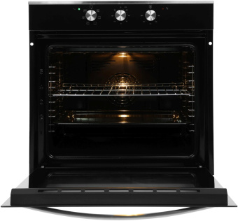 Духовой шкаф Электрический Hyundai HEO 6634 IX серебристый от магазина РЭССИ