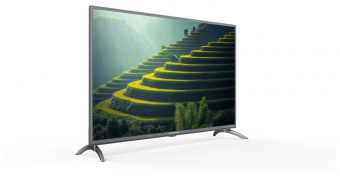Телевизор LED Starwind 43" SW-LED43UG400 Яндекс.ТВ стальной 4K Ultra HD 60Hz DVB-T DVB-T2 DVB-C DVB-S DVB-S2 USB WiFi Smart TV от магазина РЭССИ