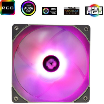 Вентилятор Thermalright TL-C14L-RGB 4-pin 26.6dB 160gr LED Ret от магазина РЭССИ
