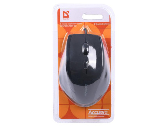 Мышь Defender Accura MM-362 черный оптическая 1600dpi USB 5but (52362) от магазина РЭССИ