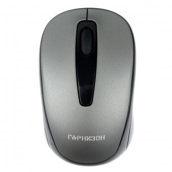 Мышь беспроводная Гарнизон GMW-450-1 черный/серый 1000 DPI 2 кн.+ колесо-кнопка от магазина РЭССИ
