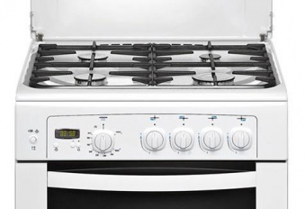 Плита Газовая Gefest 6100-03 белый реш.чугун от магазина РЭССИ