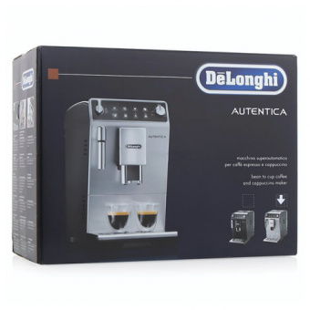 Кофемашина Delonghi Autentica ETAM29.510.SB 1450Вт серебристый от магазина РЭССИ