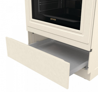Плита Электрическая Gorenje GECS6B70CLI бежевый стеклокерамика (без крышки) от магазина РЭССИ