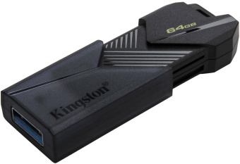 Флеш Диск Kingston 64Gb DataTraveler Exodia Onyx DTXON/64GB USB3.2 черный от магазина РЭССИ