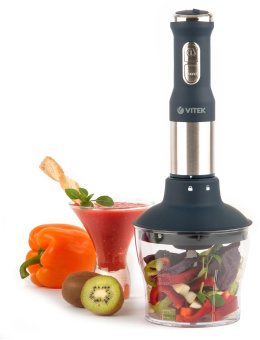 Блендер погружной Vitek VT-3415 900Вт синий от магазина РЭССИ
