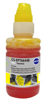 Чернила Cactus CS-EPT6644B T6644 желтый 100мл для Epson L100/L110/L120/L132/L200/L210/L222/L300/L312/L350/L355/L362/L366/L456/L550/L555/L566/L1300 от магазина РЭССИ