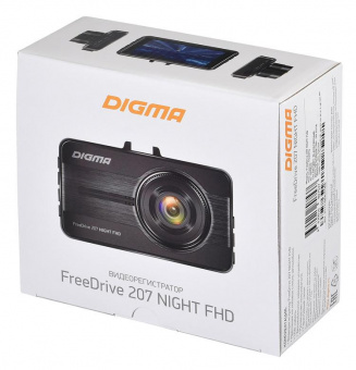 Видеорегистратор Digma FreeDrive 207 Night FHD черный 2Mpix 1080x1920 1080p 150гр. GP2247 от магазина РЭССИ