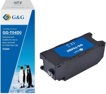 Бункер G&G GG-T04D0 (T04D0) для Epson EcoTanK ET-7700/7750/L7188 от магазина РЭССИ
