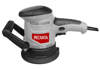 Эксцентриковая шлифовальная машина Ресанта ЭШМ-125Э 450Вт от магазина РЭССИ