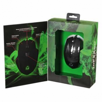 Мышь Оклик 815G INFERNO черный оптическая (2400dpi) USB (6but) от магазина РЭССИ