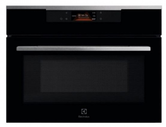 Микроволновая печь Electrolux KVMBE08X 42л. 1000Вт нержавеющая сталь/черный (встраиваемая) от магазина РЭССИ