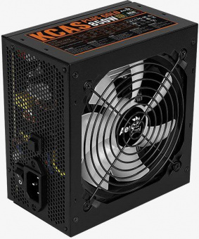 Блок питания Aerocool ATX 850W KCAS PLUS GOLD 850W ARGB 80+ gold 24+2x(4+4) pin APFC 120mm fan color LED 8xSATA RTL от магазина РЭССИ