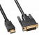 Кабель Buro HDMI-19M-DVI-D-1.8M HDMI (m) DVI-D (m) 1.8м феррит.кольца черный от магазина РЭССИ