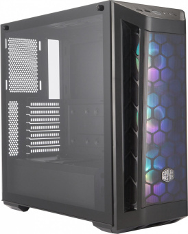 Корпус Cooler Master MasterBox MB511 RGB Mesh черный без БП ATX 4x120mm 4x140mm 2xUSB3.0 audio bott PSU от магазина РЭССИ