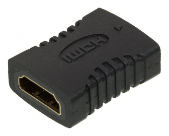 Адаптер аудио-видео Buro HDMI (f)/HDMI (f) Позолоченные контакты черный (BHP-ADP-HDMI-2.0) от магазина РЭССИ