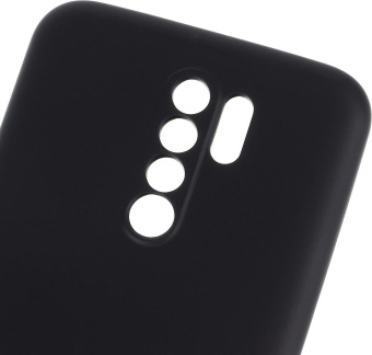 Чехол (клип-кейс) DF для Xiaomi Redmi 9 xiOriginal-12 черный (DF XIORIGINAL-12 (BLACK)) от магазина РЭССИ