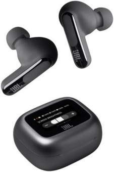 Гарнитура внутриканальные JBL Live Beam 3 черный беспроводные bluetooth в ушной раковине (JBLLIVEBEAM3BLK) от магазина РЭССИ