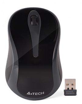 Мышь A4Tech G3-280A серый/черный оптическая (1200dpi) беспроводная USB (3but) от магазина РЭССИ