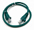 Патч-корд Buro UTP 4 пары cat5E CCA molded 0.5м зеленый RJ-45 (m)-RJ-45 (m) от магазина РЭССИ