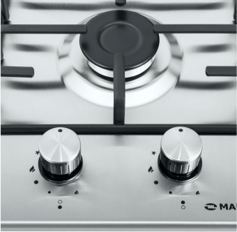 Газовая варочная поверхность Maunfeld EGHS.32.3ES/G нержавеющая сталь от магазина РЭССИ