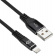 Кабель Digma LIGHT-3M-BRAIDED-BLK USB (m)-Lightning (m) 3м черный от магазина РЭССИ