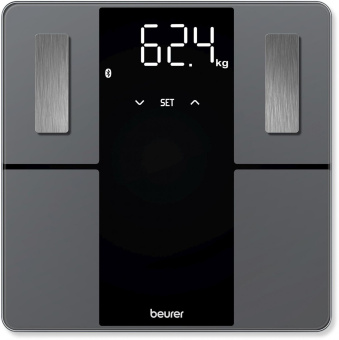 Весы напольные электронные Beurer BF 500 Super Black Edition макс.180кг черный от магазина РЭССИ