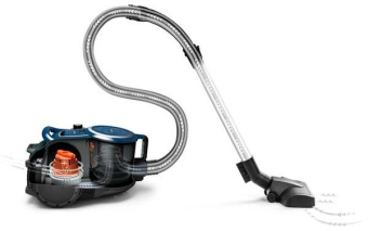 Пылесос Bosch Serie 6 BGS412000 2000Вт темно-синий/синий от магазина РЭССИ