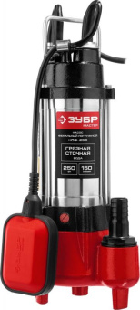 Насос фекальный Зубр НПФ-250 250Вт 9000л/час от магазина РЭССИ